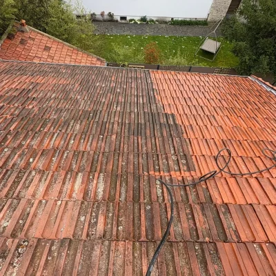 Démoussage de toiture Chartres