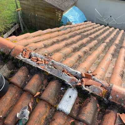 Réparation de faîtage toiture Chartres